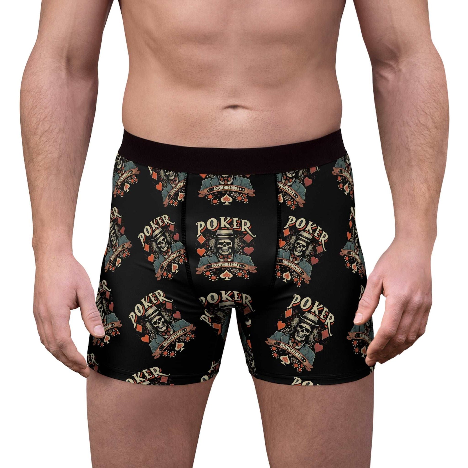 Poker Addict-Men's Boxer Briefs