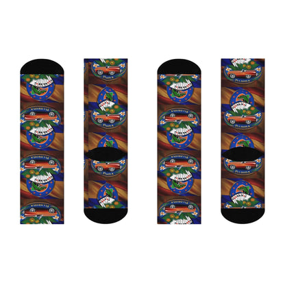 Florida Poker Socks