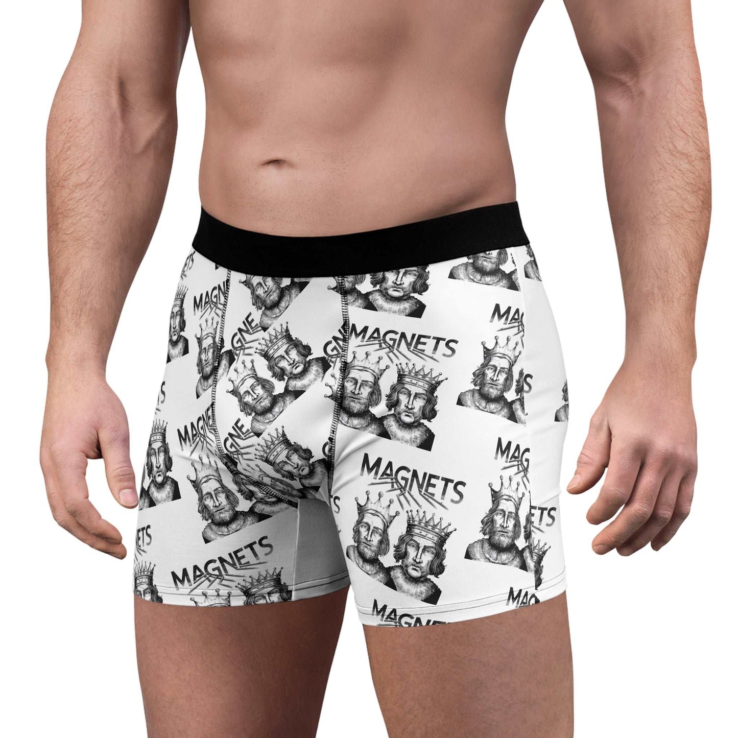 Magnets-Men's Poker Boxer Briefs