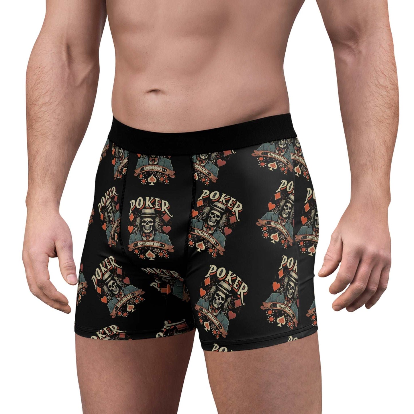 Poker Addict-Men's Boxer Briefs