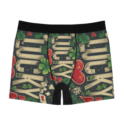 Lucky Poker -Men's Boxer Briefs