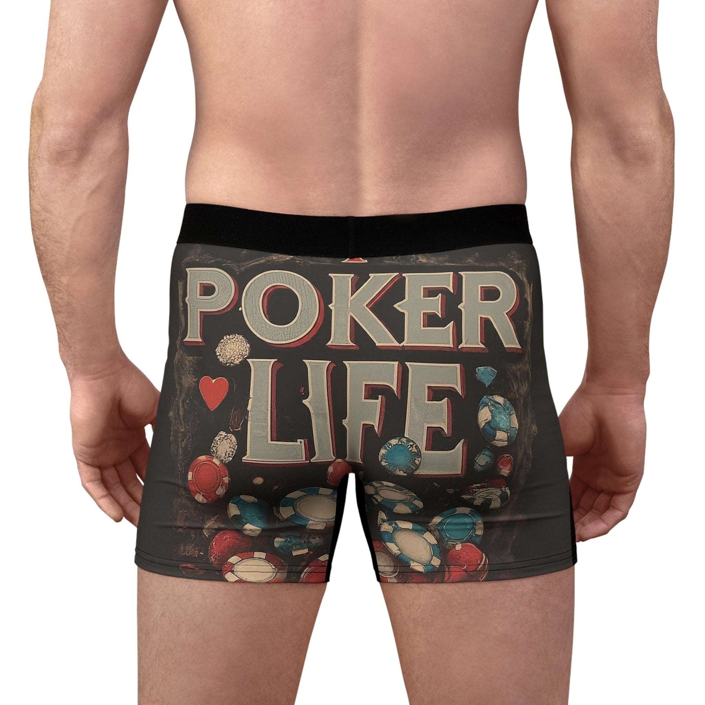 Lucky Poker -Men's Boxer Briefs