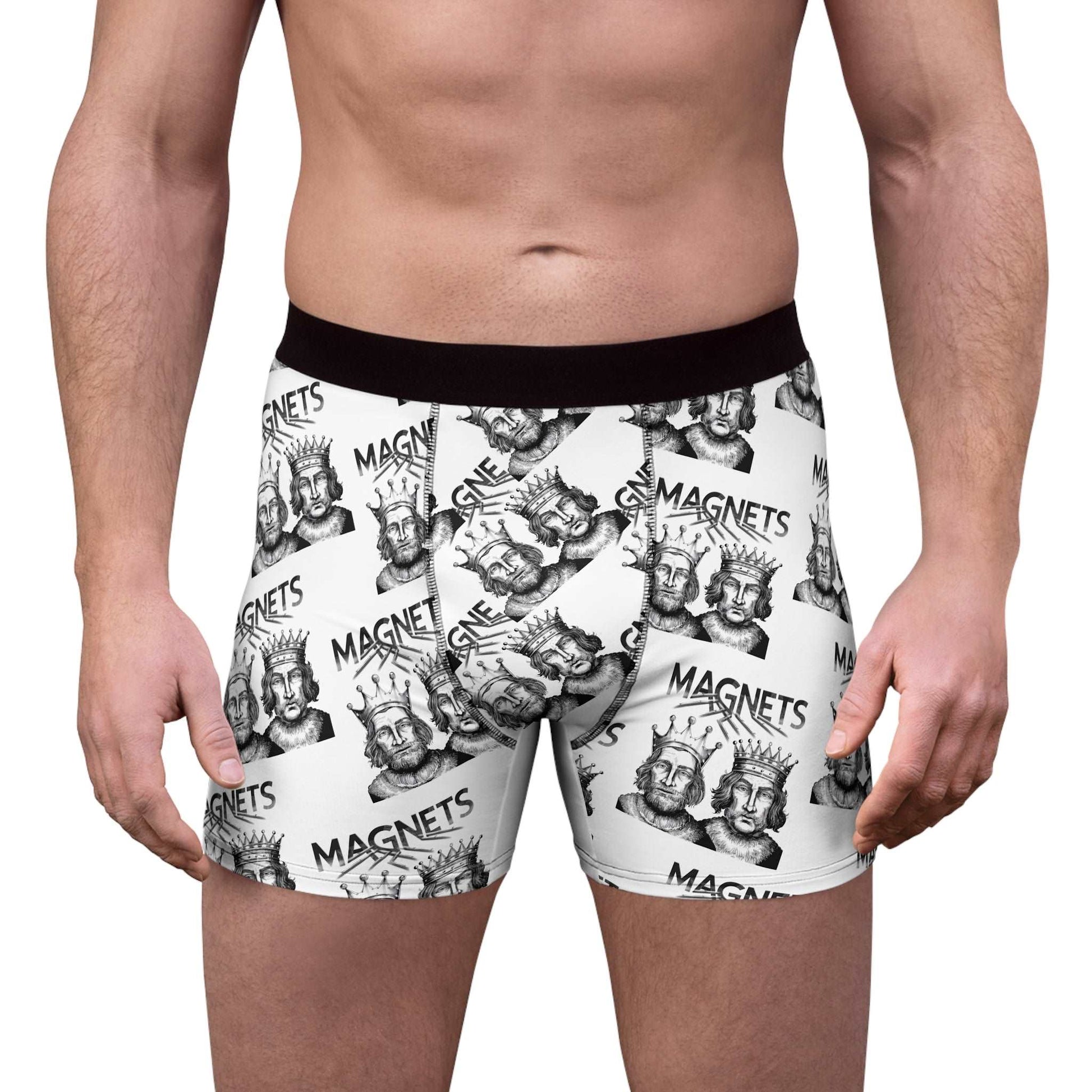 Magnets-Men's Poker Boxer Briefs