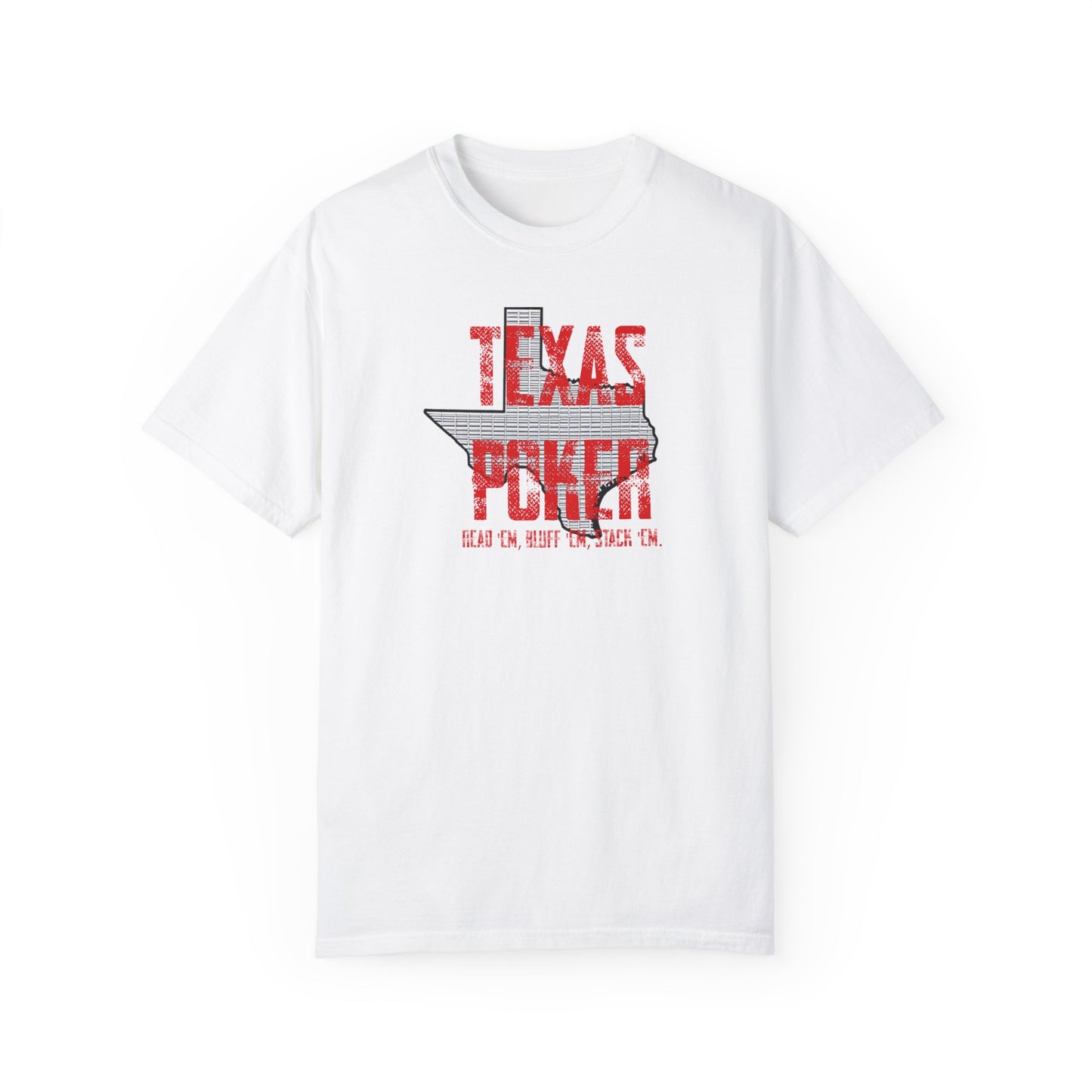 Texas Poker T-Shirt, Poker Player Gift, Texas Hold'em Apparel, Poker Clothing