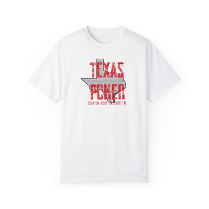 Texas Poker T-Shirt, Poker Player Gift, Texas Hold'em Apparel, Poker Clothing