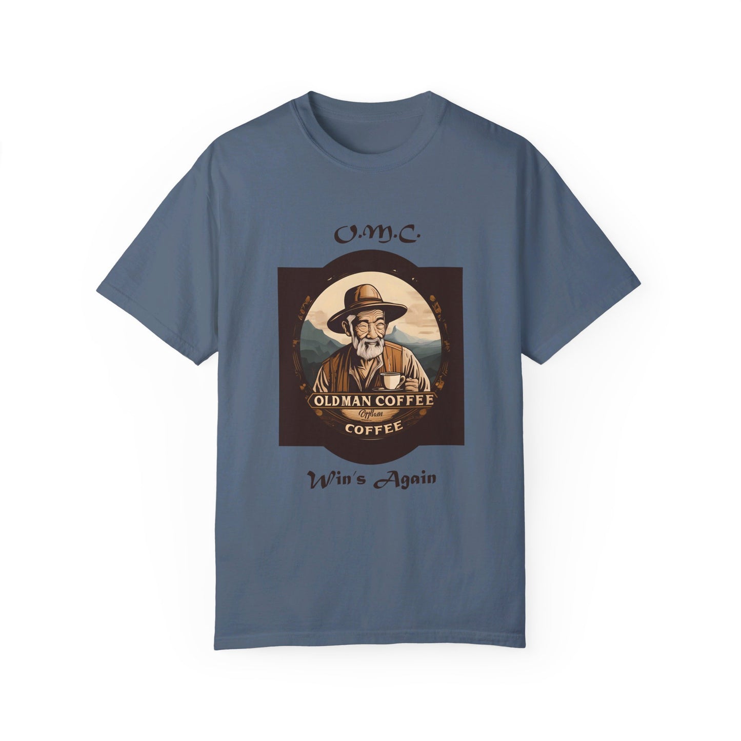 Poker T-Shirt - "Old Man Coffee"-Poker Room Threads