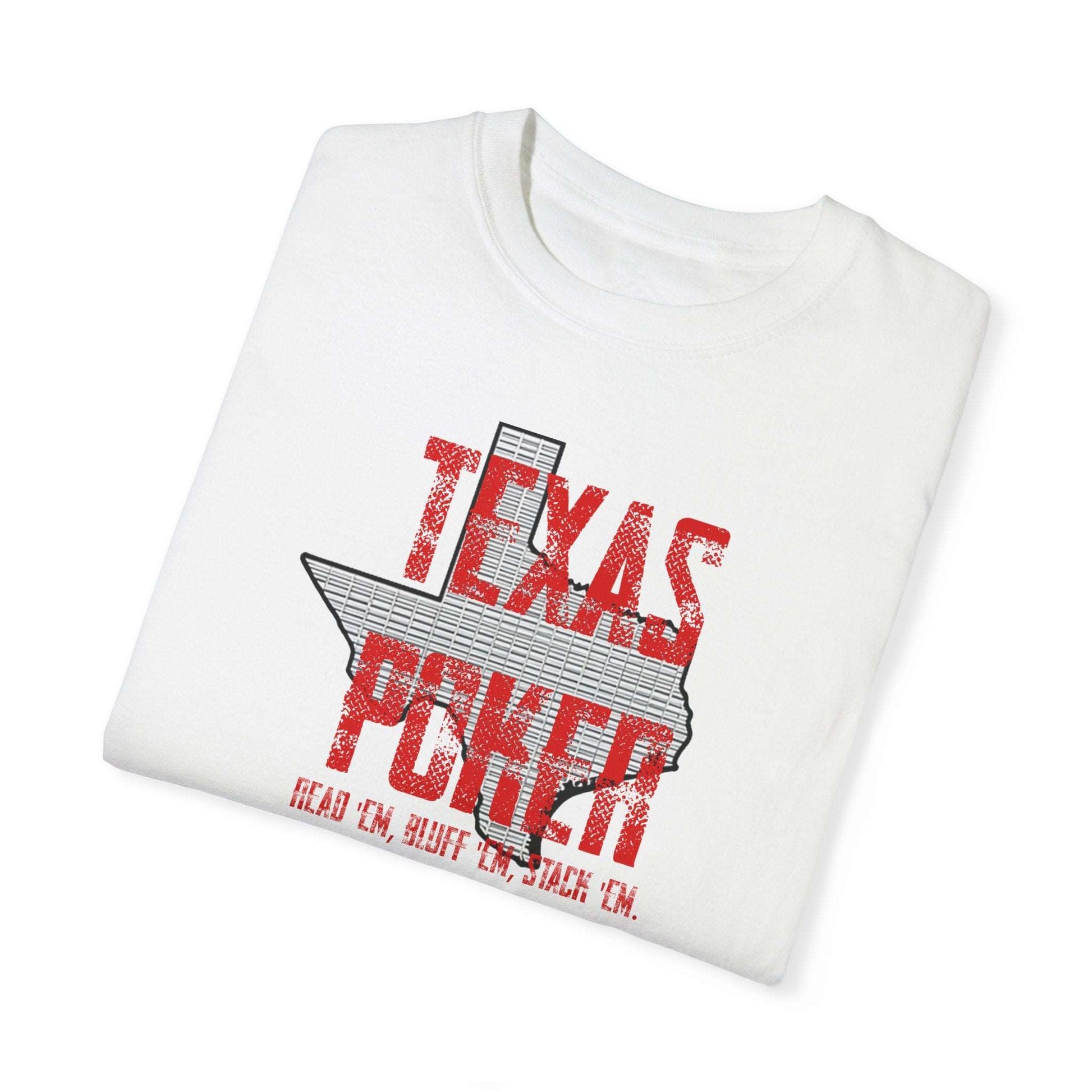 Texas Poker T-Shirt, Poker Player Gift, Texas Hold'em Apparel, Poker Clothing