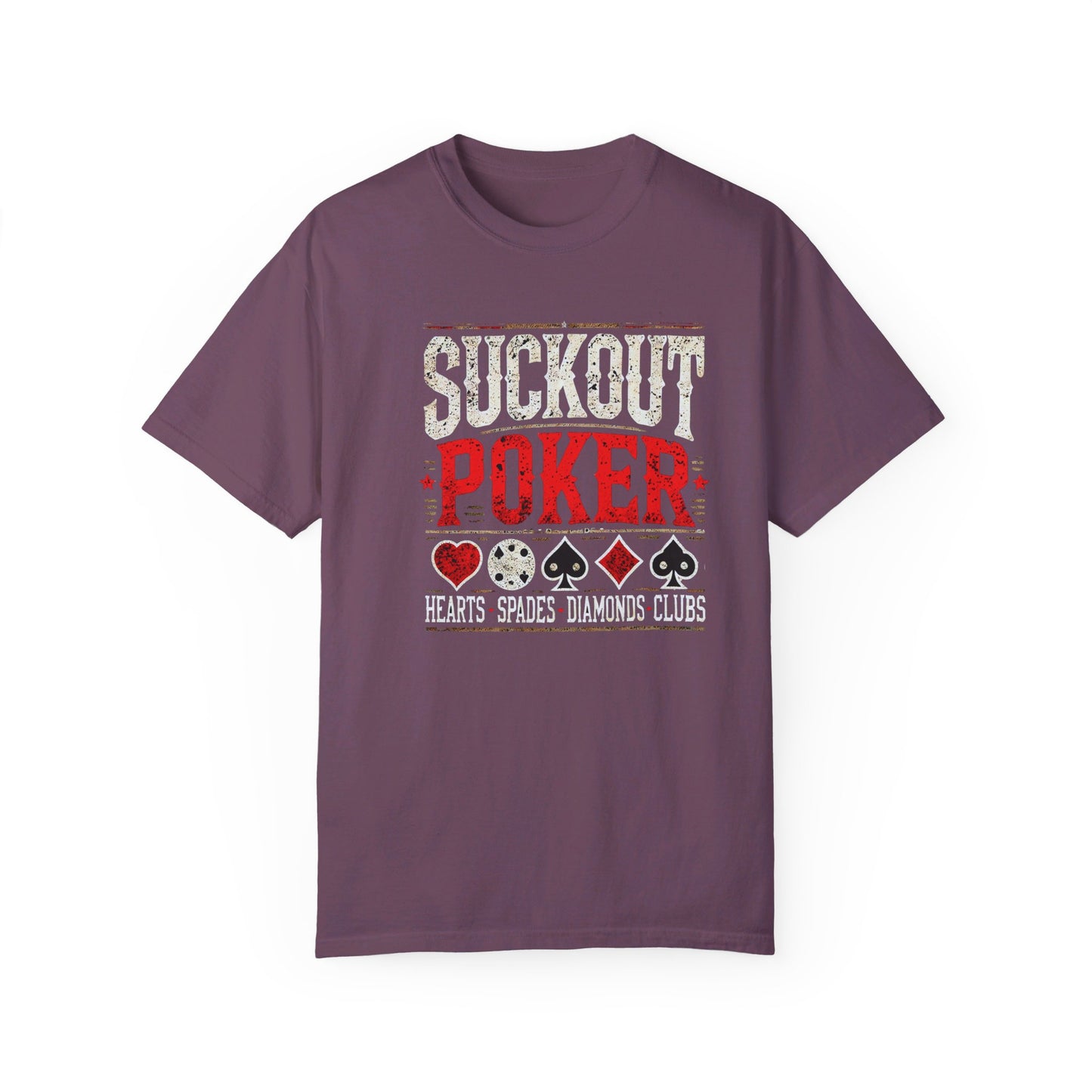 Suck Out Poker T-Shirt, poker gift, poker room threads