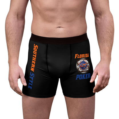 Men's Poker Briefs - Form-Fitting, Breathable, Florida Poker, poker Room Threads 