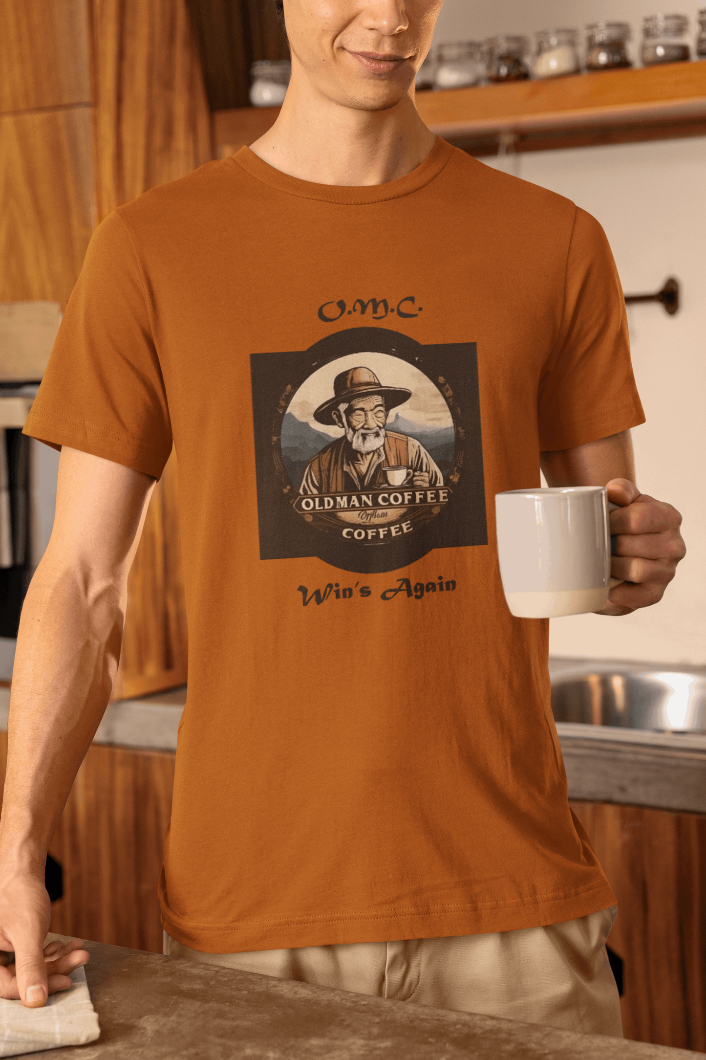 old man coffee omc wins again poker room threads t shirt